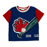 Age 3 Carters Graphic T-Shirt - 2XS Blue Cotton