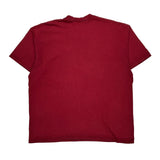 Nike T-Shirt - 2XL Red Cotton