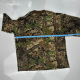 Vintage Mossy Oak Camo T-Shirt - Large Brown Cotton