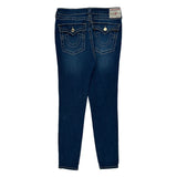 Halle Hi-Rise Super Skinny True Religion Skinny Jeans - 30W US 6 Blue Cotton Blend