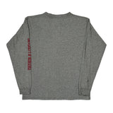 University Of Nebraska Nike Long Sleeve T-Shirt - XL Gray Cotton