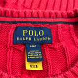 Age 4 Polo By Ralph Lauren Sweater - XS Red Cotton