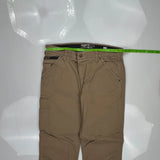 Unbranded Cargo Trousers - 38W 32L Brown Cotton