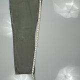 Wrangler Carpenter Trousers - 36W 34L Grey Cotton