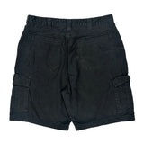Wrangler Cargo Shorts - 35W 10L Black Cotton
