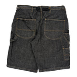 Unbranded Carpenter Shorts - 38W 13L Black Cotton