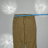 Carhartt Carpenter Trousers - 28W 30L Khaki Cotton
