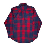 Tommy Hilfiger Checked Flannel Shirt - Medium Blue Cotton