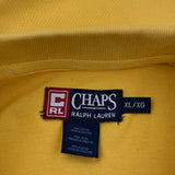 Chaps Ralph Lauren Polo Shirt - XL Black Cotton