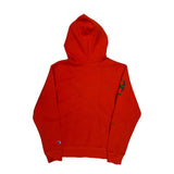 Champion Hoodie - Large Red Cotton