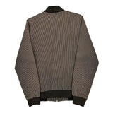 Vintage Carhartt Striped Bomber Jacket - XS Brown Cotton
