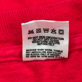 Blank Fruit Of The Loom Single Stitch T-Shirt - XL Red Cotton