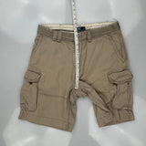 Polo By Ralph Lauren Cargo Shorts - 36W 10L Khaki Cotton