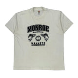 Walleye Capital Of The World Fruit Of The Loom Single Stitch T-Shirt - XL White Cotton Blend