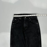 Wrangler Jeans - 24W 29L Black Cotton