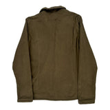 The North Face Fleece Jacket - Large Brown Polyester