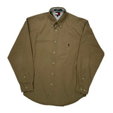 Tommy Hilfiger Shirt - Small Khaki Cotton