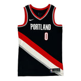 Portland Trail Blazers Nike Nba Jersey - Small Black Polyester