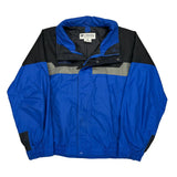 Columbia Windbreaker - XL Gray Nylon
