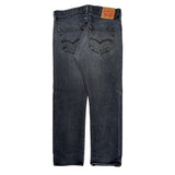 501 Levis Jeans - 32W 29L Gray Denim