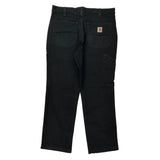 Carhartt Carpenter Trousers - 32W 30L Black Cotton