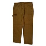 Berkley Jensen Carpenter Trousers - 34W 30L Brown Cotton