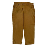 Dickies Carpenter Trousers - 38W 30L Brown Cotton
