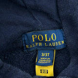 Polo By Ralph Lauren Hoodie - 3XS Navy Cotton