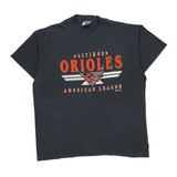 Baltimore Orioles Trench Graphic T-Shirt - XL Black Cotton Blend