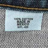 501 Levis Jeans - 36W 34L Blue Cotton
