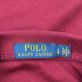 Polo By Ralph Lauren Polo Shirt - Large Burgundy Cotton