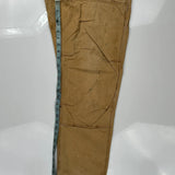 Carhartt Double Knee Carpenter Trousers - 32W 30L Brown Cotton