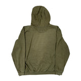 Carhartt Hoodie - 2XL Green Cotton Blend