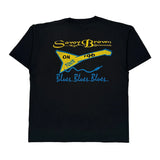 Savoy Brown Band Fruit Of The Loom Single Stitch T-Shirt - XL Black Cotton Blend