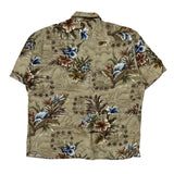 Pierre Cardin Floral Hawaiian Shirt - XL Multicoloured Viscose