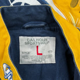 Beer Corona Extra Nascar Varsity Jacket - Large Blue Cotton