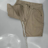 Dickies Carpenter Shorts - 32W 9L Beige Cotton