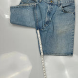 Wrangler Denim Shorts - 34W 8L Light Wash Cotton