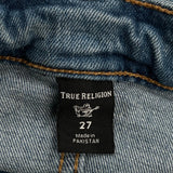 True Religion Skinny Jeans - 26W US 2 Blue Denim