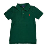 Age 7 Polo By Ralph Lauren Polo Shirt - XS Green Cotton