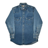 Carhartt Denim Shirt - Large Blue Denim