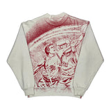 Unlv Fruit Of The Loom Graphic Sweatshirt - Large Red Cotton
