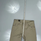 Lee Jeans - 32W 30L Beige Cotton