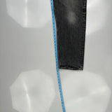 501 Levis Jeans - 36W 30L Grey Cotton