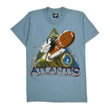 Atlantis The Journey Continues Screen Stars Single Stitch T-Shirt - Medium Blue Cotton Blend