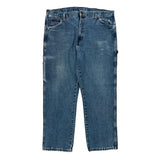 Carhartt Carpenter Jeans - 38W 30L Blue Cotton