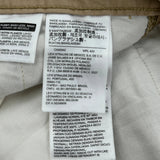 Levis Cargo Shorts - 36W 10L Khaki Cotton