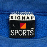 Fightin' Blue Hens Signal Sports College Sweatshirt - Large Blue Cotton