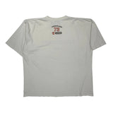 Timberland Graphic T-Shirt - XL White Cotton