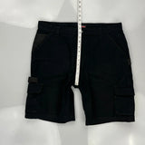 Dickies Cargo Shorts - 37W 10L Black Cotton